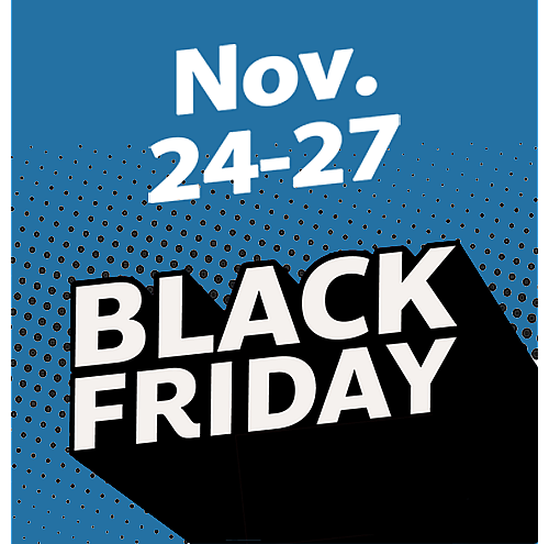 Black Friday discounts from November 24 to 27