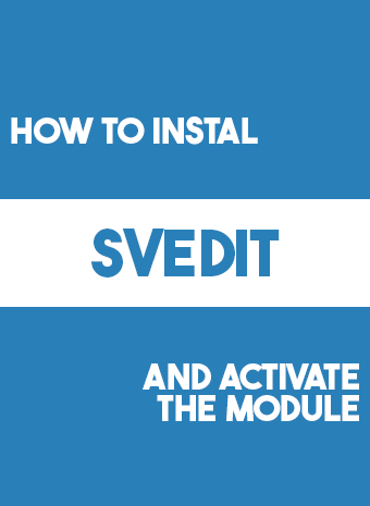Installation and activation SVedit