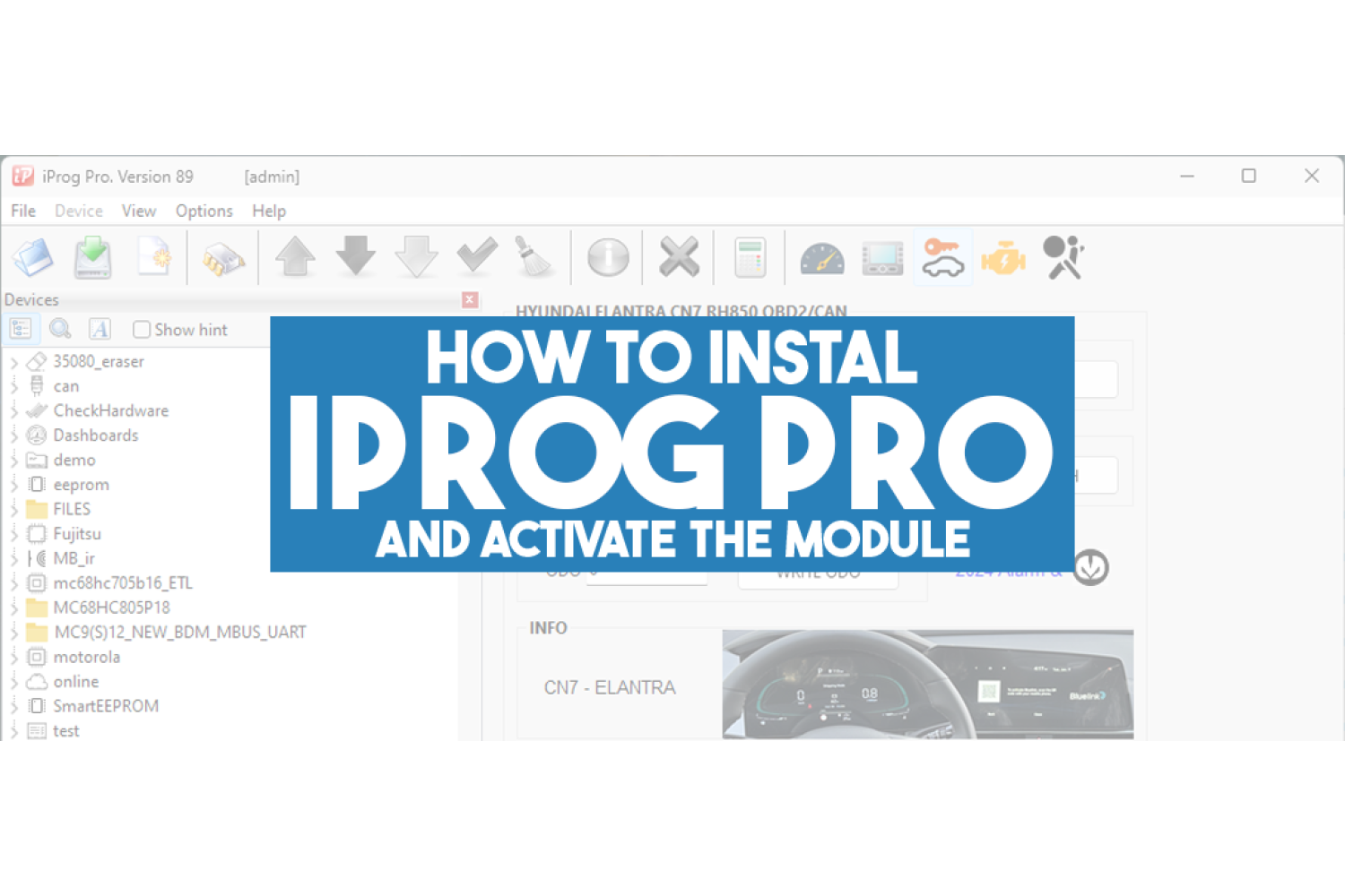 How to install iProg Pro and activate scripts