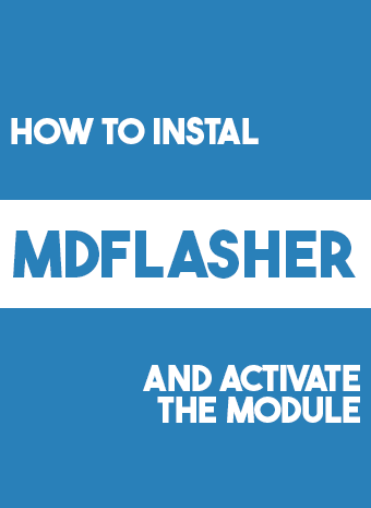 Installation and activation MDflasher