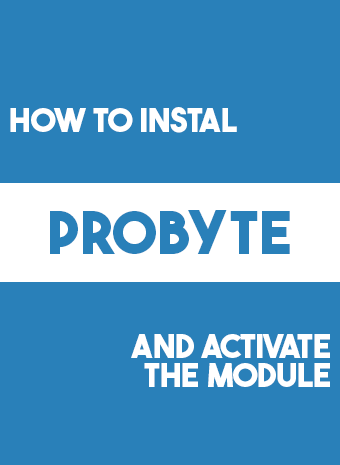 Installation and activation ProByte