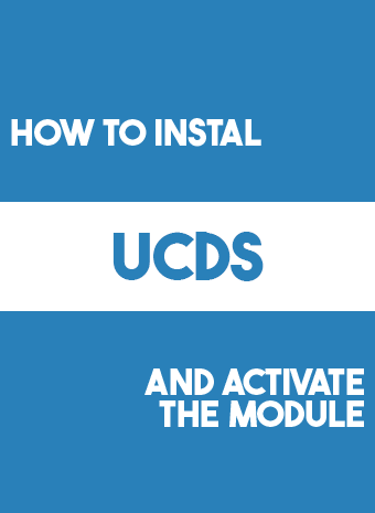 Installation and activation UCDS