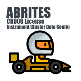 CR006 License - Instrument Cluster Data Advanced Configuration