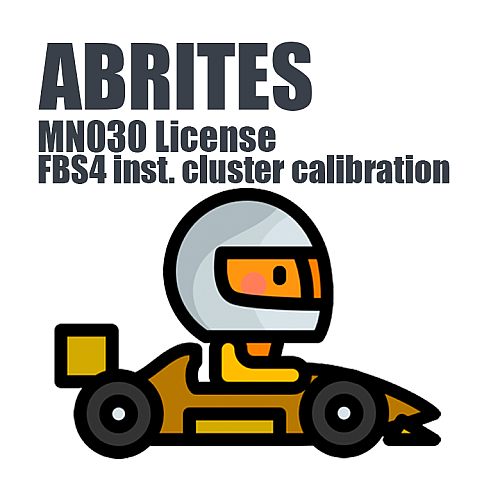 MN030 License - FBS4 instrument cluster calibration