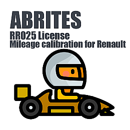 RR025 License - Mileage calibration for Renault Clio V/Captur II and new Zoe