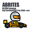VL004 License - Key learning for HITAG 2 PCF7945/7953 type of keys for 2008+ cars