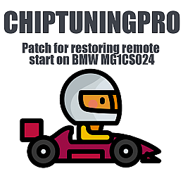 Module 331. Patch for restoring remote start on BMW MG1CS024 (ChipTuningPro)