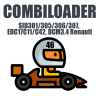 Combiloader Renault SID301/305/306/307, EDC17C11/C42, DCM3.4 [046] module set