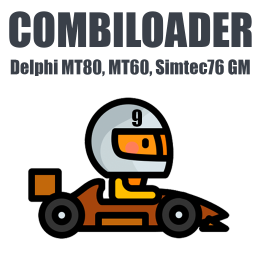 Combiloader Delphi MT80, MT60, Simtec76 [009] module set