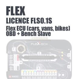 FLS0.1S Flex ECU (cars, vans, bikes) OBD + Bench Slave