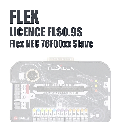 FLS0.9S Flex NEC 76F00xx Slave