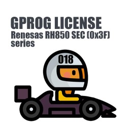 License A018. Renesas RH850 SEC (0x3F) series (GProg Pro)