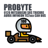 Module 0128. Mitsubishi SRS TRICORE AURIX INFINEON TC2xxx CAN BUS (ProByte)