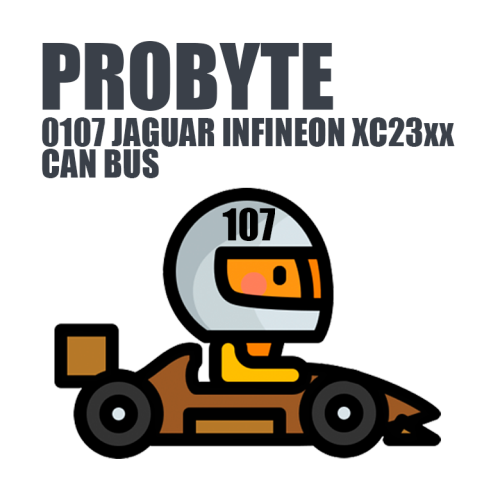 Module 0107. JAGUAR INFINEON XC23xx CAN BUS (ProByte)