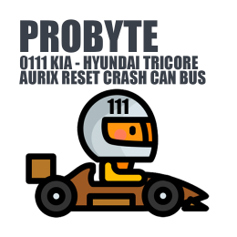 Module 0111. KIA - HYUNDAI TRICORE AURIX RESET CRASH (Veoneer) CAN BUS (ProByte)