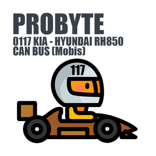 Module 0117. KIA - HYUNDAI RH850 CAN BUS (Mobis) (ProByte)