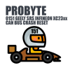 Module 0151. GEELY SRS INFINEON XC23xx CANBUS CRASH RESET (ProByte)