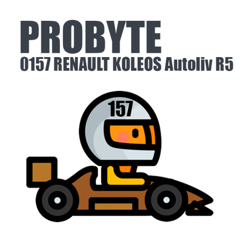 Module 0157. RENAULT KOLEOS Autoliv R5 (CAN BUS) (ProByte)