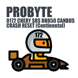 Module 0172. CHERY SRS RH850 CANBUS CRASH RESET (Continental) (ProByte)