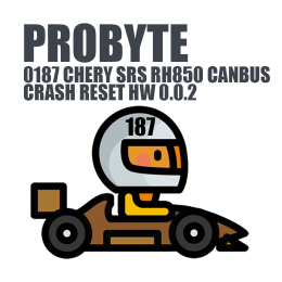 Module 0187. CHERY SRS RH850 CANBUS CRASH RESET HW 0.0.2 (Continental) (ProByte)