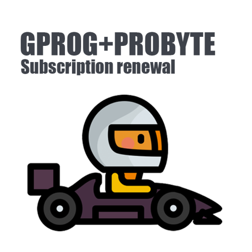 Subscription renewal GProg Pro + ProByte