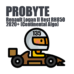 Module 0135. Renault Logan II Rest RH850 Crash Reset 2020+ (Continental Algo) (ProByte)
