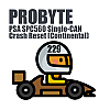 Module 0229. PSA SPC560 SINGLE-CAN CRASH RESET (Continental) (ProByte)