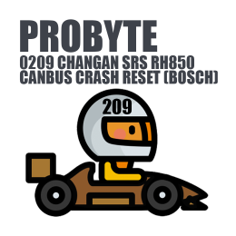 Module 0209. CHANGAN SRS RH850 CANBUS CRASH RESET (BOSCH) (ProByte)