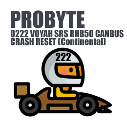 Module 0222. VOYAH SRS RH850 CANBUS CRASH RESET (Continental) (ProByte)