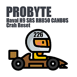 Module 0226. Haval H9 SRS RH850 CANBUS Crah Reset (Continental) (ProByte)