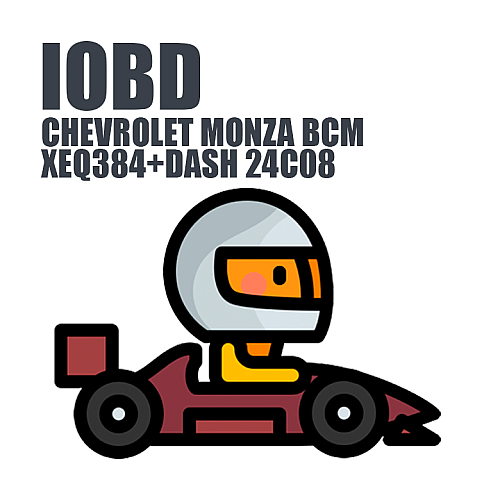 CHEVROLET MONZA BCM XEQ384+DASH 24C08