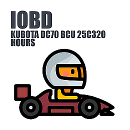 KUBOTA DC70 BCU 25C320 HOURS
