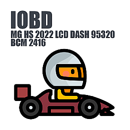 MG HS 2022 LCD DASH 95320 BCM 2416
