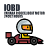 YAMAHA F100CEL BOAT MOTOR 24C02 HOURS