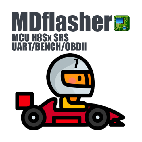 License 7. Honda/Lexus/Subaru/Toyota MCU H8Sx SRS UART/BENCH/OBDII (MDflasher)