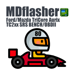 License 80. Ford/Mazda TriCore Aurix TC2xx SRS BENCH/OBDII (MDflasher)