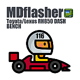 License 116. Toyota/Lexus RH850 DASH BENCH (MDflasher)