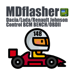 License 148. Dacia/Lada/Renault Johnson Control BCM BENCH/OBDII (MDflasher)