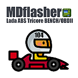License 104. Lada ABS Tricore BENCH/OBDII (MDflasher)