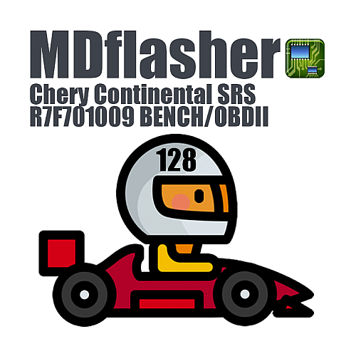 License 128. Chery Continental SRS R7F701009 BENCH/OBDII (MDflasher)