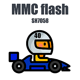 Module 40. Suzuki Hitachi SH7058, K-line (MMC Flash)