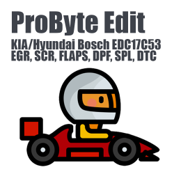 KIA/Hyundai Bosch EDC17C53 (EGR, SCR, FLAPS, DPF, SPL, DTC) (ProByte Edit)