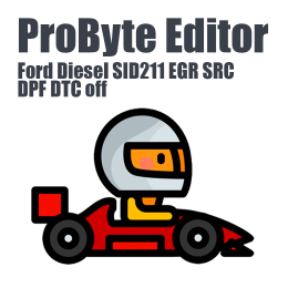 Ford Diesel SID211 EGR SRC DPF DTC off ProByte Editor module