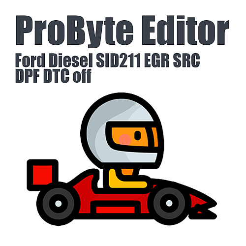 Ford Diesel SID211 EGR SRC DPF DTC ProByte Editor module