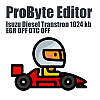Isuzu Diesel Transtron 1024 kb EGR DPF DTC ProByte Editor module