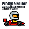 Man Diesel Bosch MD1CE100 EGR DPF DTC SCR ProByte Editor module