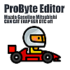 Mazda Gasoline Mitsubishi CAN CAT EVAP EGR DTC ProByte Editor module