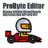 Nissan Infinite Diesel Bosch EDC17C45 EGR DPF DTC ProByte Editor module