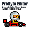 Nissan/Infinite Diesel Denso 1536 kb EGR DPF DTC ProByte Editor module