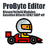 Nissan/Infiniti Modules Gasoline Hitachi GEN2 EVAP off ProByte Editor module